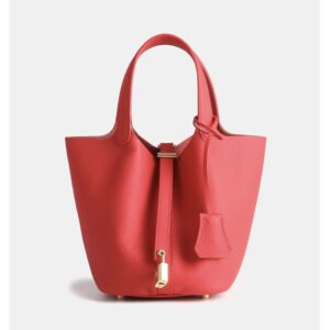 Genuine Leather High Quality Vegetable 2025 New, Bucket Bag, For Commuting - Taschen | Technik & Gadgets