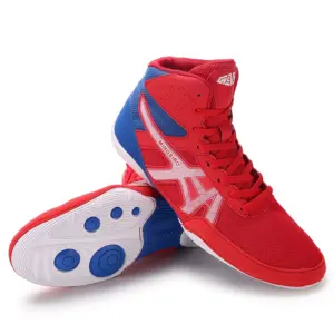 Men Wrestling Shoes Outdoor Professional Lightweight Sports Boxing Boots Original Sneakers Adult Comfortable Brand Boxing ...