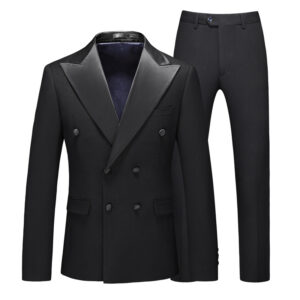 CT 3D Model – Men’s Set Three-Piece Groom Wedding Host Formal Wear Banquet Suit