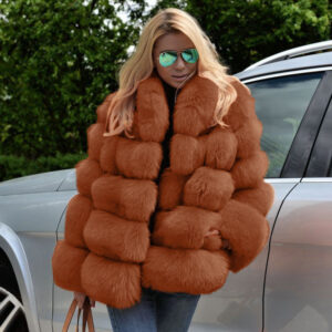 Women's Fur Plush Top Cross-border Women's Rabbit Fur Coat - Damenbekleidung | Technik & Gadgets