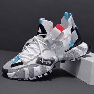 European Station Breathable Thin Section Summer Men's Shoes 2023 New trendy brand sports spring soft bottom daddy - Sc...
