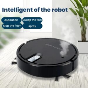 5 in 1 Wireless Smart Robot Vacuum Cleaner Multifunctional Super Quiet Vacuuming Mopping Humidifying For Use Home - Computer