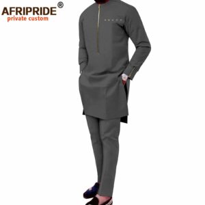 Men's clothing African ethnic men's casual suit - Herrenbekleidung | Technik & Gadgets