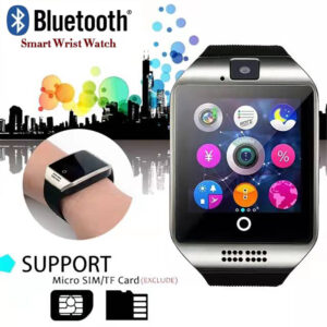 Q18 Smart Watch With SIM Card Bluetooth Call Connected Women Wristwatch Men Sport Pedometer Clock Smartwatch Whatsapp - Co...