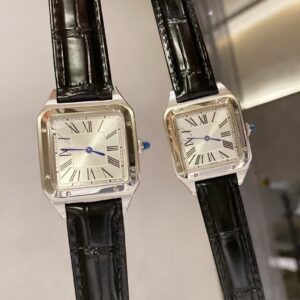 Ultradünne quadratische Damen-Quarzuhr der Simple-Serie mit wasserdichtem Business-Lederarmband Kajia Shandu - Herrenschmuck
