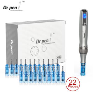 Authentic Dr pen Ultima M8S With 22 pcs Needle Pin Anti Back Flow Microneedling Pen Skincare Wireless Derma Pen Beauty Ma...
