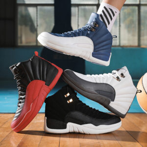 Winter New 2022 Korean Men's Running Men Sneakers High Top Basketball Shoes - Schuhe | Technik & Gadgets