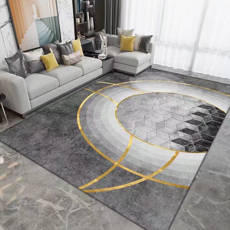 Home Textile Ins Style Light Luxury Living Room Coffee Table Mat Bedroom Can Be Cut And Machine Washed Household Large Are...