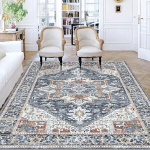 Home & Garden Persian living room full carpet home balcony cloakroom floor mat hotel homestay decoration non slip foot mat...
