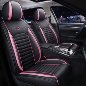 Leather Car Seat Cover For Polo Sedan Touareg Touran Passat B5 B6 B7 Jetta VW Tiguan Golf 4 5 6 7 Accessories - Tragbare A...