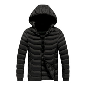 Lightweight Cotton Hooded Jacket For Men & Women - Detachable Hood, Relaxed Fit, All-Season Casual Coat For Urban Streetwe...