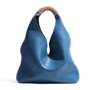 Large Capacity Korean Niche Light Luxury Hobo Genuine Leather Women's Commuter Underarm Handheld Shoulder Tote Bag - Taschen