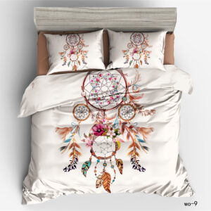 Vio Cross-border Home Textile Bohemian Digital 3D Quilt cover Pillowcase Three-piece duvet cover - Waschen & Reinigen