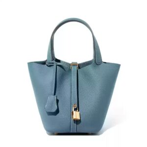 High Version Of The Head Layer Cowhide Leather Niche Vegetable Basket Handbag, Women's Leather, - Taschen