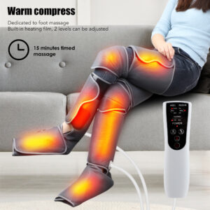 Electric Foot Leg Massager Air Pressure Stereo Massage Therapy Promote Blood Circulation Relieve Calf Muscle Fatigue - Kör...