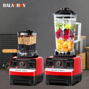 2000W Heavy Duty Commercial Blender Fruit Mixer Juicer Food Processor Ice Smoothies Blender High Power Juice Maker Crusher...