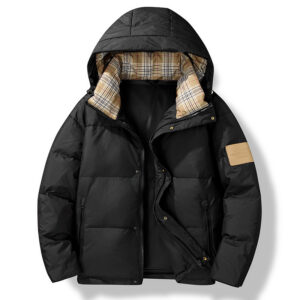 Winter Thick Couple's Fashion Down Men's Hooded Warm Jacket - Herrenbekleidung | Technik & Gadgets