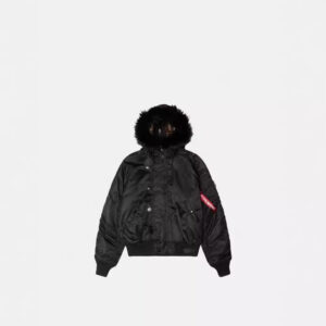 Men's Clothing Python Lined Fur Collar Short Parka Coat Trend - Herrenbekleidung | Technik & Gadgets