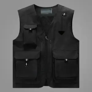 Fashion vest Mens Vests Designer jacket tank top women's men Outdoor camping with multiple pockets High quality Couples - ...