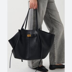 Classic Fashion Ladies Handbag, High-grade Wing Large Soft Fashionable Tote Bag, 2024 New European And American Handbag - ...