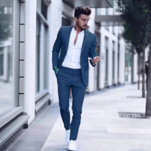 Men's Suit Business Casual suit Men's two-piece groomsman suit Wedding banquet - Herrenbekleidung | Technik & Gadgets