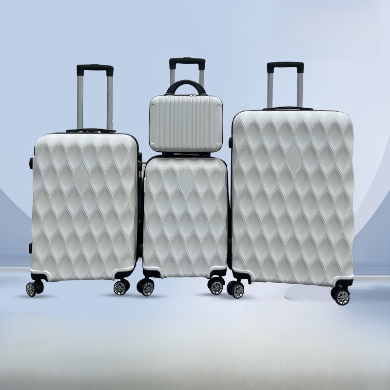 Foreign Trade Trolley Case Large Capacity Wholesale Ultra Light Zipper Boarding Luggage 14 Inch 20 Inch 24 Inch 28 Suitcas...