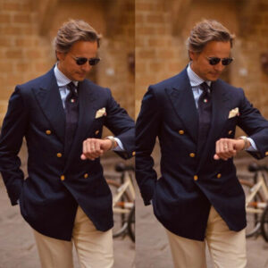 Men's Clothing 2024 New New Suit Men's Jacket Style Slim Fit Business Casual Groomsmen Suit Groom Wedding Men's Suit S3 - ...