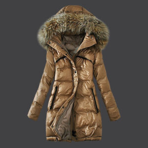 Women's Clothing raccoon fur collar thickened slim winter coats cotton clothing - Damenbekleidung | Technik & Gadgets