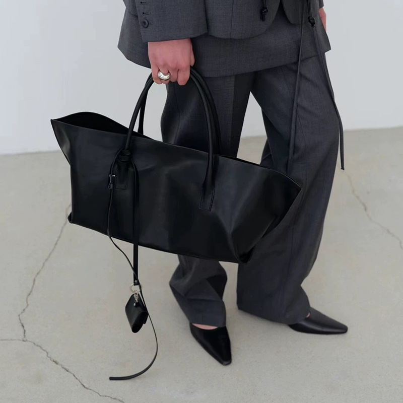 Korea Niche Simple Commuting High-end Handbag Light Luxury Women's Bag 2025 Spring Summer New Fashion Versatile Leisure Da...