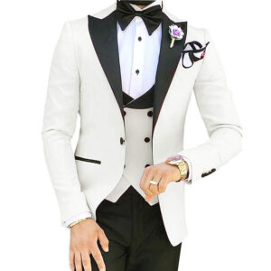 British Style Three Piece Set For The Groom, Groomsman, Wedding Banquet, Suit, Slim Fitting Dress - Herrenbekleidung