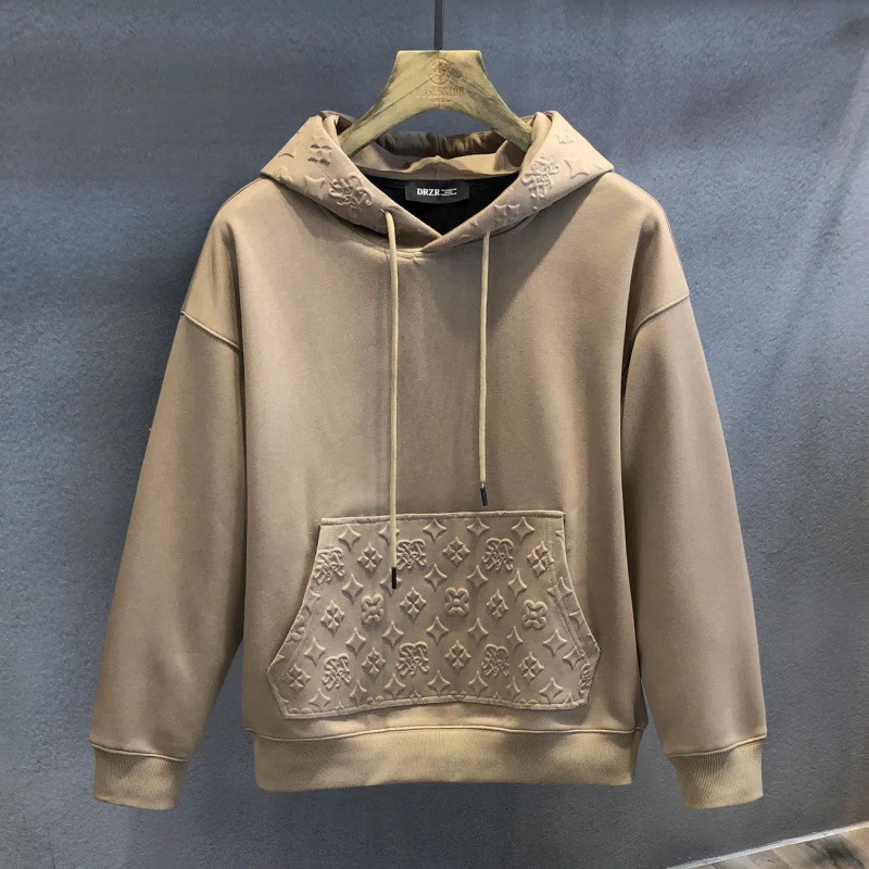 Herrenbekleidung Retro Design Marke Langarm Sweatshirt Herren Frühling und Herbst Große Größe Lockere Modische Temperament...