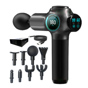 Professional Muscle Massage Gun 99 Speeds Electric Smart Massager Neck Body Relaxation Pain Therapy Fiess Sport Training -...