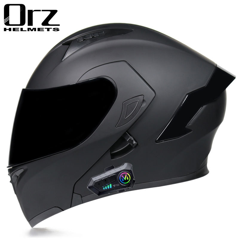 Motorcycle Accessories & Parts men's and women's electric motorcycle helmets personalized Bluetooth full helmet battery mo...