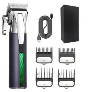 Gradient Power Hair Clipper, Professional LED Light Display Salon Trimmer For Fade Haircuts - Kochen | Technik & Gadgets