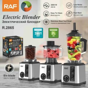 RAF EU Standard Multifunctional 3-in-1 Juicer Home Food Processor Meat Grinder Powder R.2865 - Kochen | Technik & Gadgets