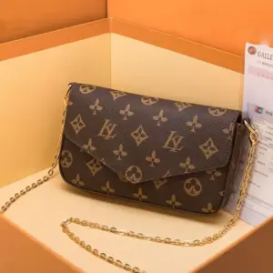 luxurys Bag Accessories 3 Pcs/set Women Crossbody Purse Messenger Bags Handbags Flowers Shoulder Lady Leather With Box - T...