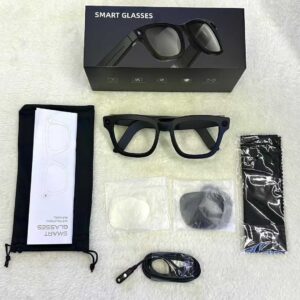 E02S/L Smart Glasses 800W Pixel AI Translation Recognition Interactive Ultra-Long Battery Life Local Memory And Video - Co...