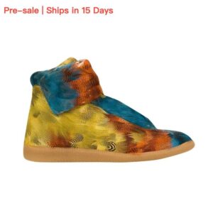 Pre-sale | Ships In 15 Days Maison Future High Martin Boots Men's Casual Autumn Winter High Top Breathable Shoes Black Whi...
