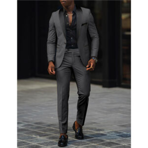 ​Classic Men's Slim Fit Business Casual Suit Blazer & Pants Set - Wedding, Office & Formal Occasions​ - Herrenbekleidung