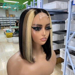 Xuchang wig front pick 8 and 27 2 * 6kim closure BOB real wig Human HairWig - Haircare Products | Technik & Gadgets