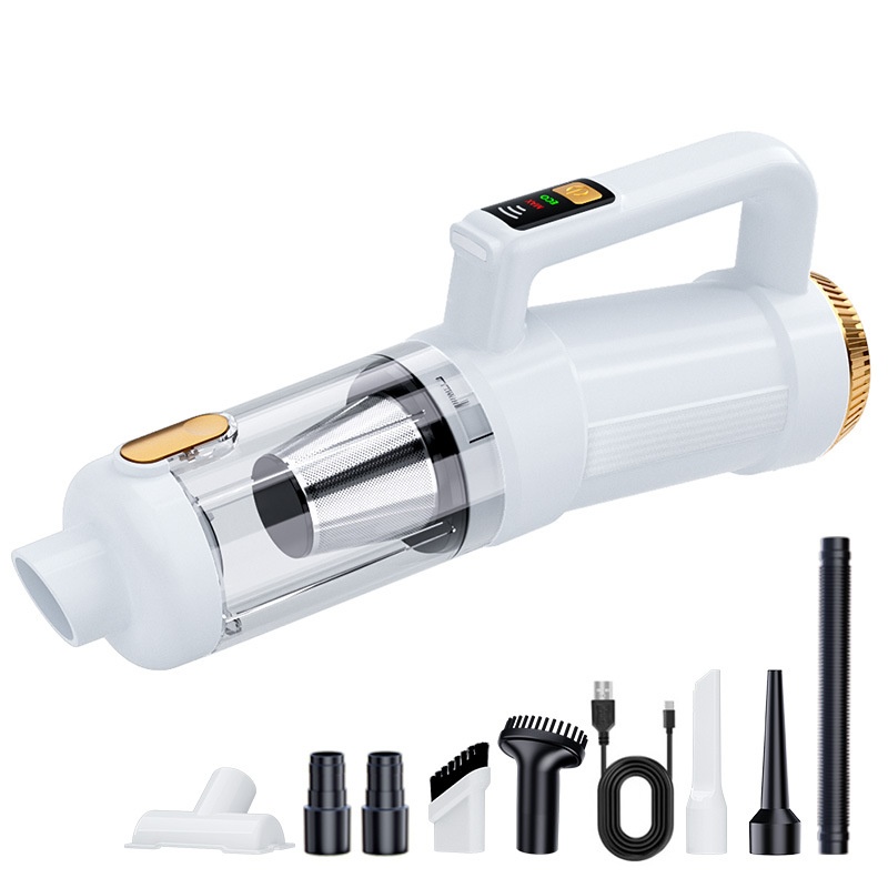 Hot-selling Cordless Vacuum Cleaner, Super Suction, High-power Car And Home Dual-purpose Portable Handheld Cleaning Vacuum...