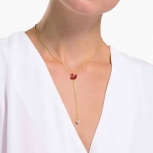 SwarovskiRed SWAN ICONIC SWAN Y chain necklace - Geschenke | Technik & Gadgets