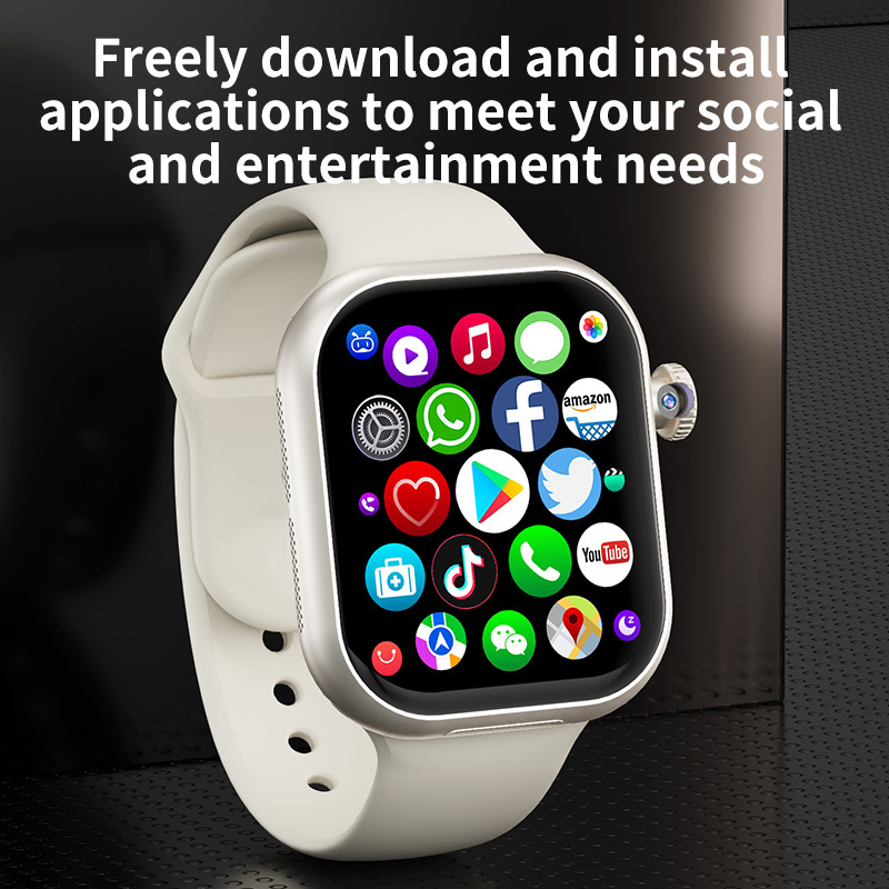 VP29 Smartwatch 5G Android 256GB Storage 4G/5G LTE Sim Card GPS WIFI 2.29 Inch 490*580 Amoled Smart Watch With 8MP - Herre...