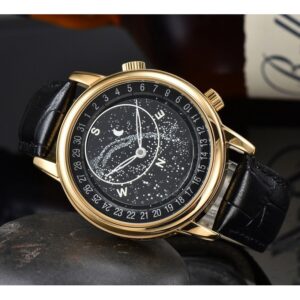 New light luxury men's high quality three hands belt quartz watch - Herrenschmuck | Technik & Gadgets