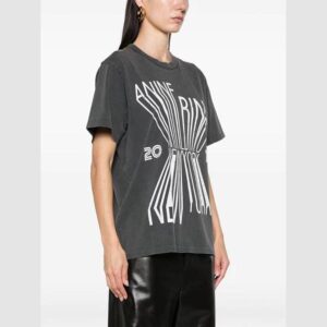 24ss AB Anine Bing Designer Streetwear Sweatshirt Letters Printed Women Girls Outdoor T-shirts - Andere Sportarten