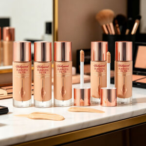 Fashion CT 5-Colors Starlight Beauty Liquid Concealer Highlighter Flawless Facial Spot Concealer Foundation Skin-friendly ...