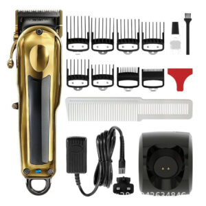 Black Tool Electric Oil Head Positioning Caliper Hair Salon Haircut Clipper Limit Comb - Körperpflegegeräte