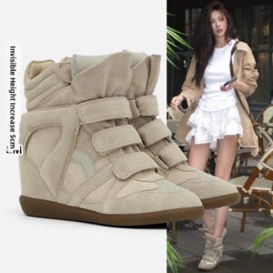 Women's High Top Shoes European American Style Casual Sports Versatile Fashion - Schuhe | Technik & Gadgets
