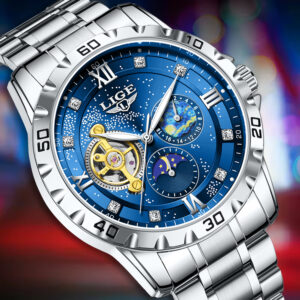 New Mens Watches Top Brand Luxury Fashion Business Automatic Watch Men's Luminous Waterproof Mechanical Watch Montre Homme...