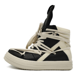Shoes Men's High Top Sneakers Trendy Classic Genuine Leather Spring Autumn Heavy Duty Five Pointed Star Six Pointed Star G...